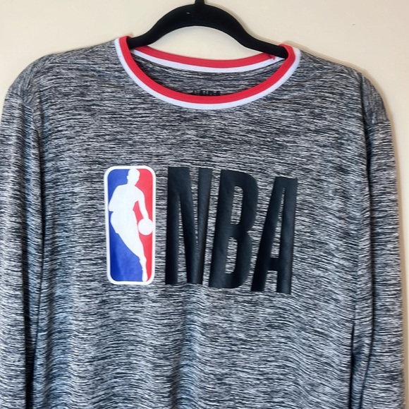 NBA Pullover Long Sleeve Athletic Shirt - Picture 3 of 7